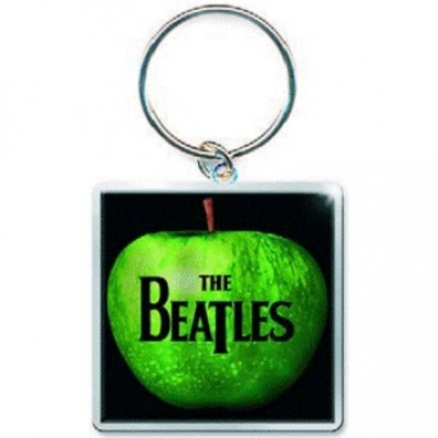 Porte-clé Beatles / Logo Pomme verte
